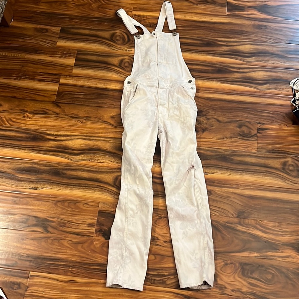 White overalls